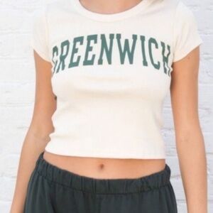 Brandy Melville Greenwich Baby Tee